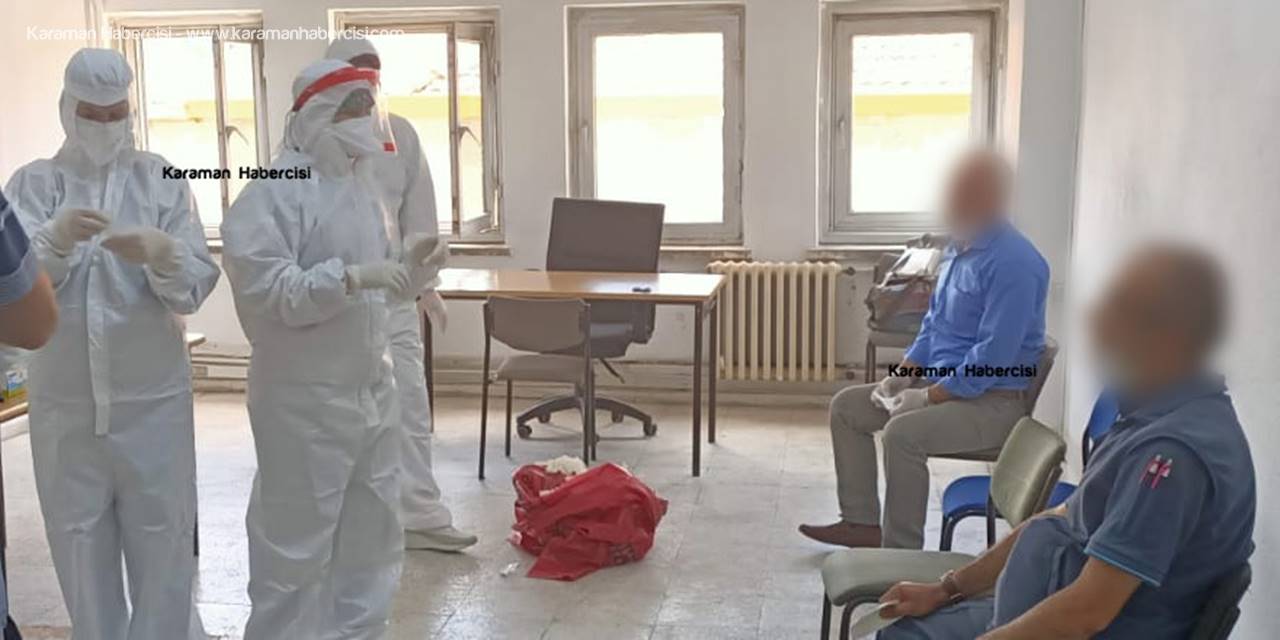 Karaman'da Posta Teşkilatında Korona Virüs Taraması