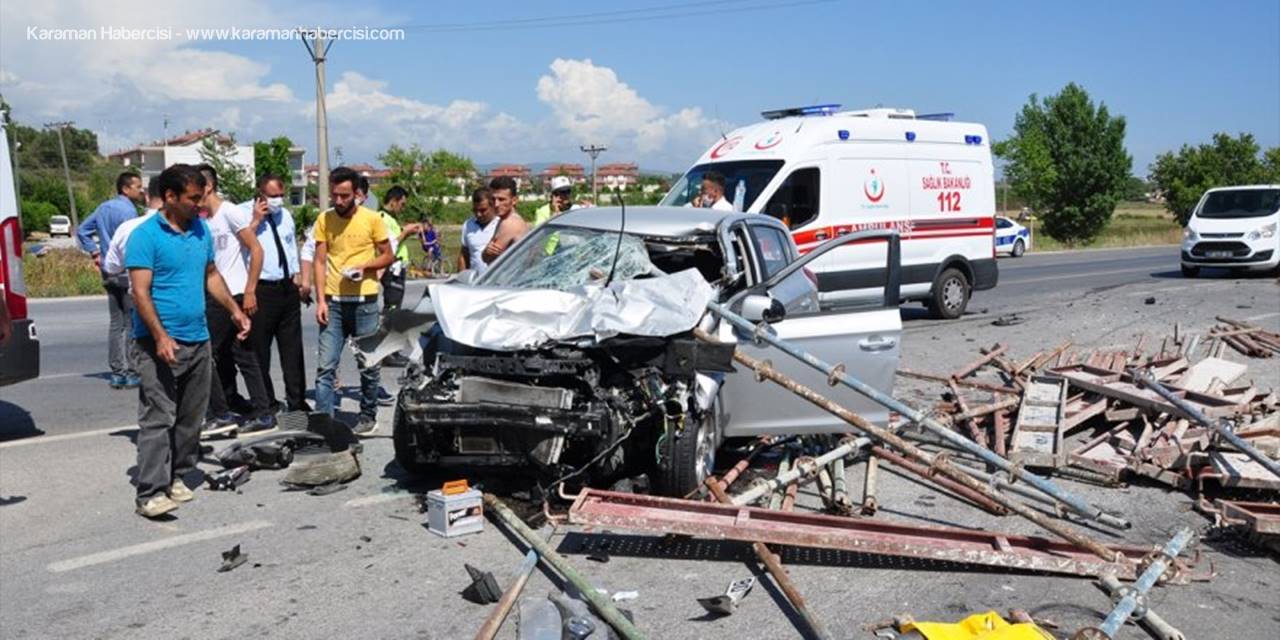 Antalya'da Feci Kaza