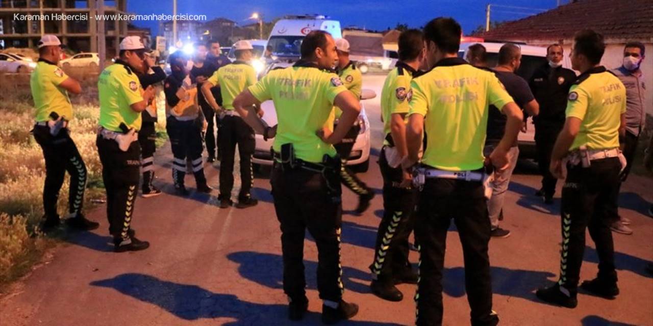 Aksaray'da Polisten Kaçan Araç Bekçiyi Yaraladı