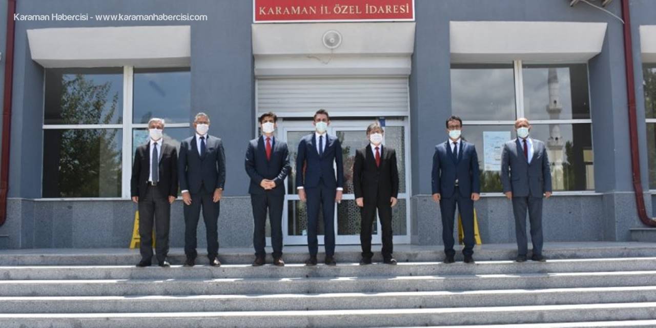 KOP İdaresinden Karaman İl Özel İdaresine Ziyaret
