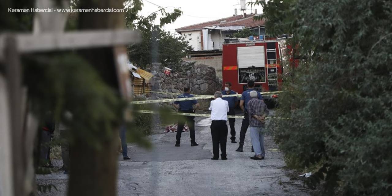 Ankara'da  Gecekondu Yangınında Bir Kişi Hayatını Kaybetti