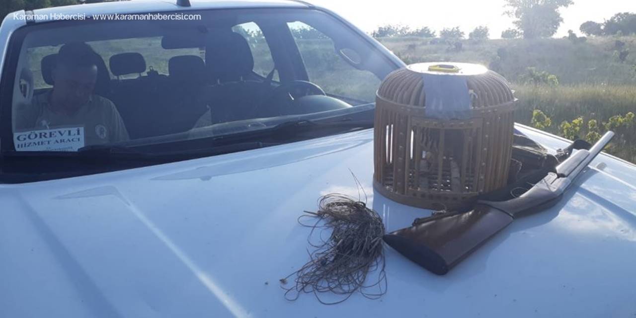 Karaman'da Usulsüz Avlanmaya Ceza