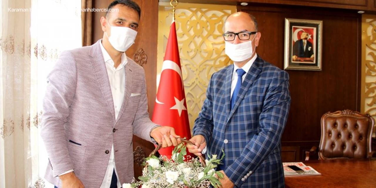 Silifke Kaymakamı Namık Kemal Nazlı'ya Ziyaret