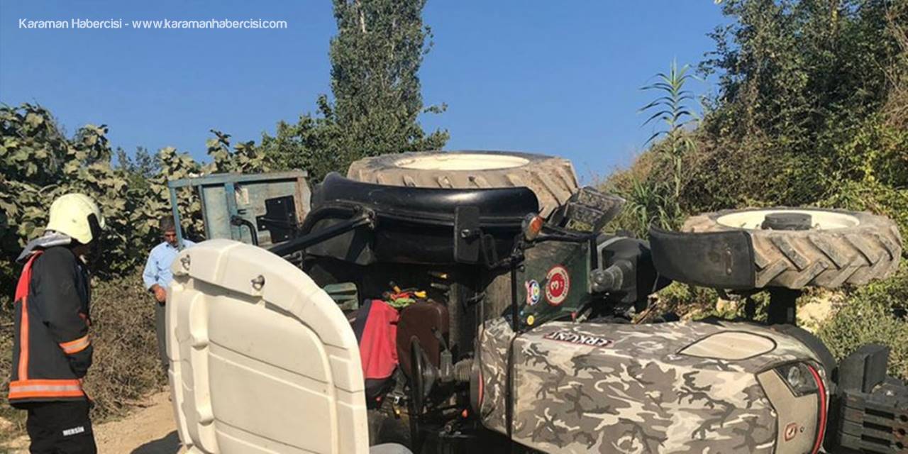 Mersin'de Traktörün Altında Kalan Karı Koca Vefat Etti