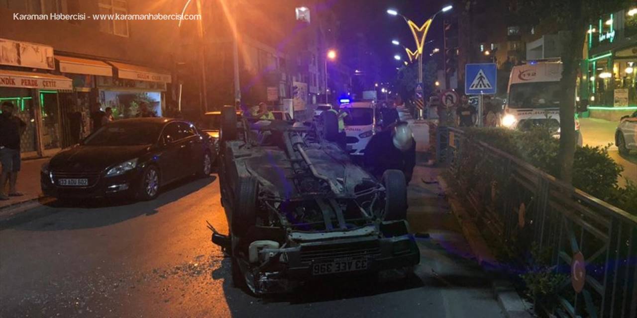 Mersin'de Trafik Kazası: 1 Yaralı