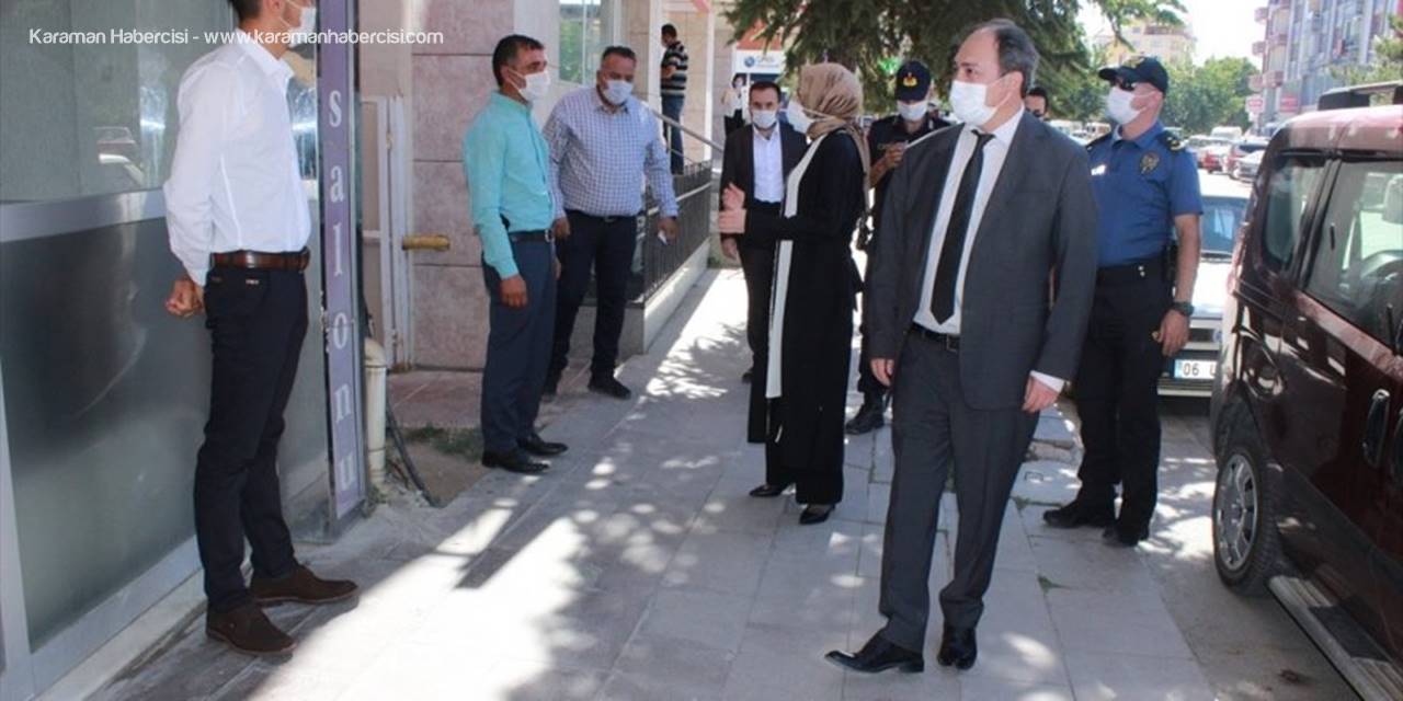 Akyurt'ta Kovid-19 Denetimleri Sürüyor