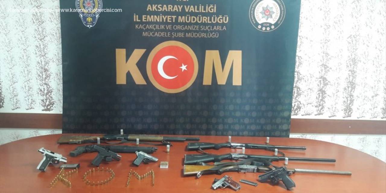 Aksaray'da Düğünlerde Silahla Ateş Açan İki Kişi Gözaltına Alındı