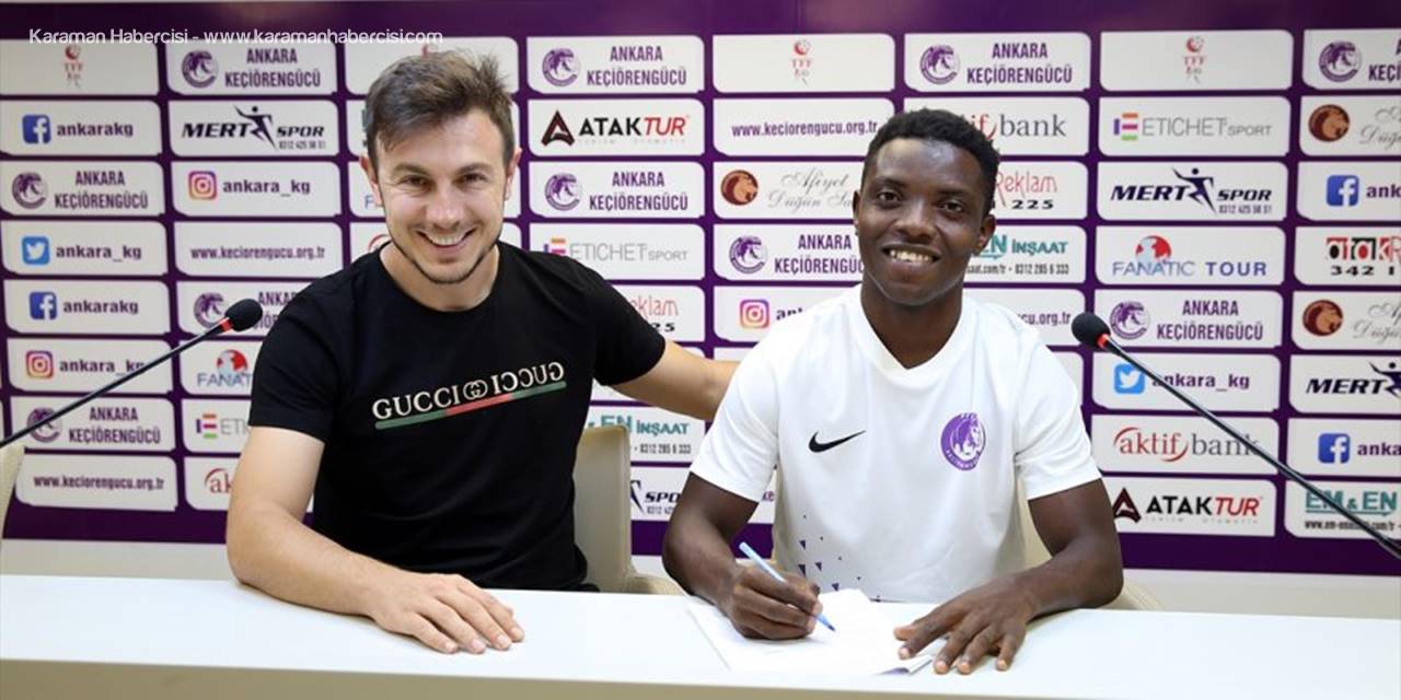 Ankara Keçiörengücü'ne 19 Yaşında Nijeryalı Sol Bek