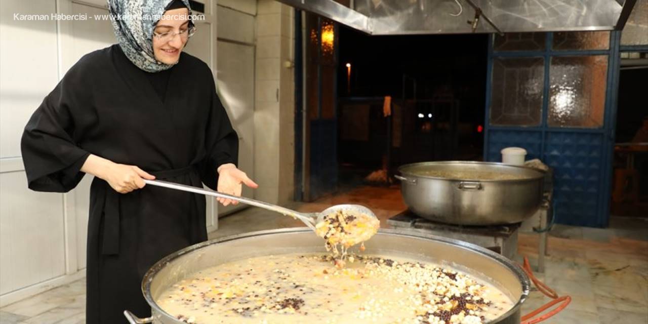 Akyurt'ta Sağlık Çalışanlarına Aşure İkramı