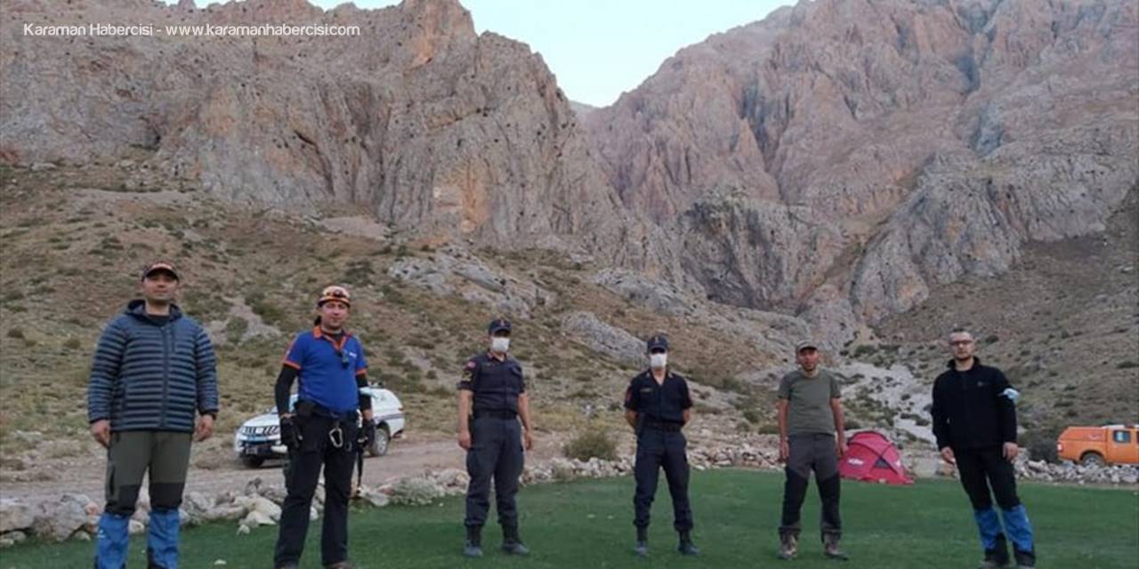 Aladağlar'da Mahsur Kalan Dağcıyı Afad Ekipleri Kurtardı