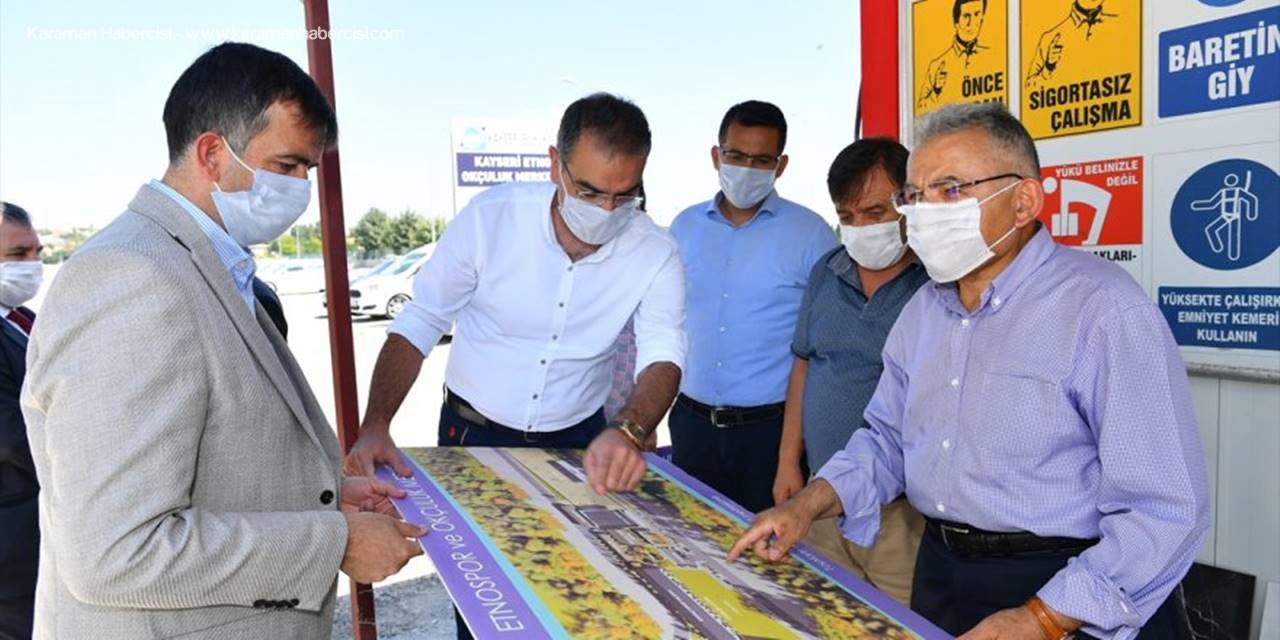 Kayseri Etnospor Ve Okçuluk Merkezi'nin İnşası Sürüyor