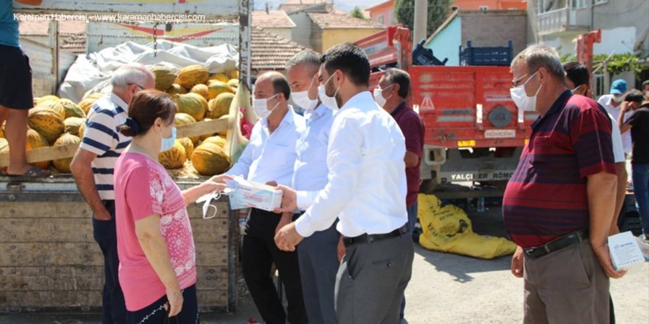 Halkapınar'da "Cuma Pandemi Farkındalığı" Etkinliği
