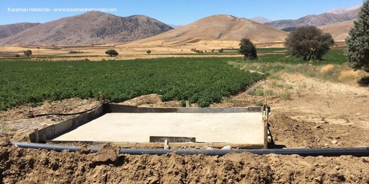 Kayseri'de 120 Hektar Alanda Modern Sulamaya Geçildi