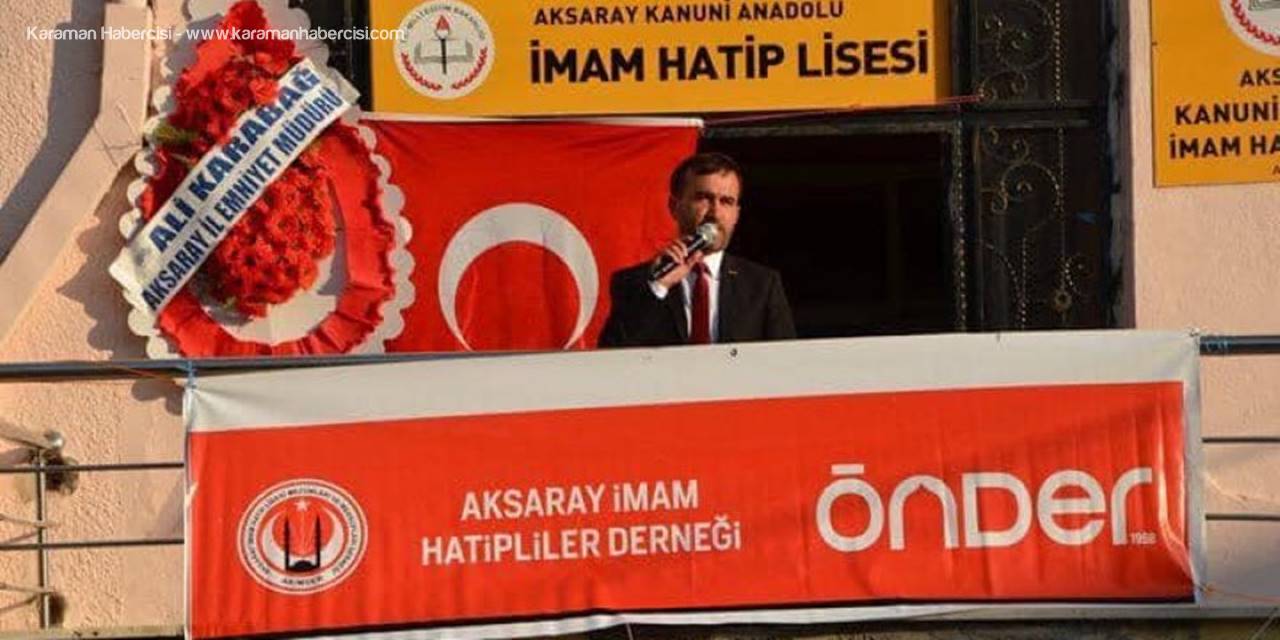 Önder İmam Hatipliler Derneği Aksaray Şubesinden Erol Mütercimler'e Tepki
