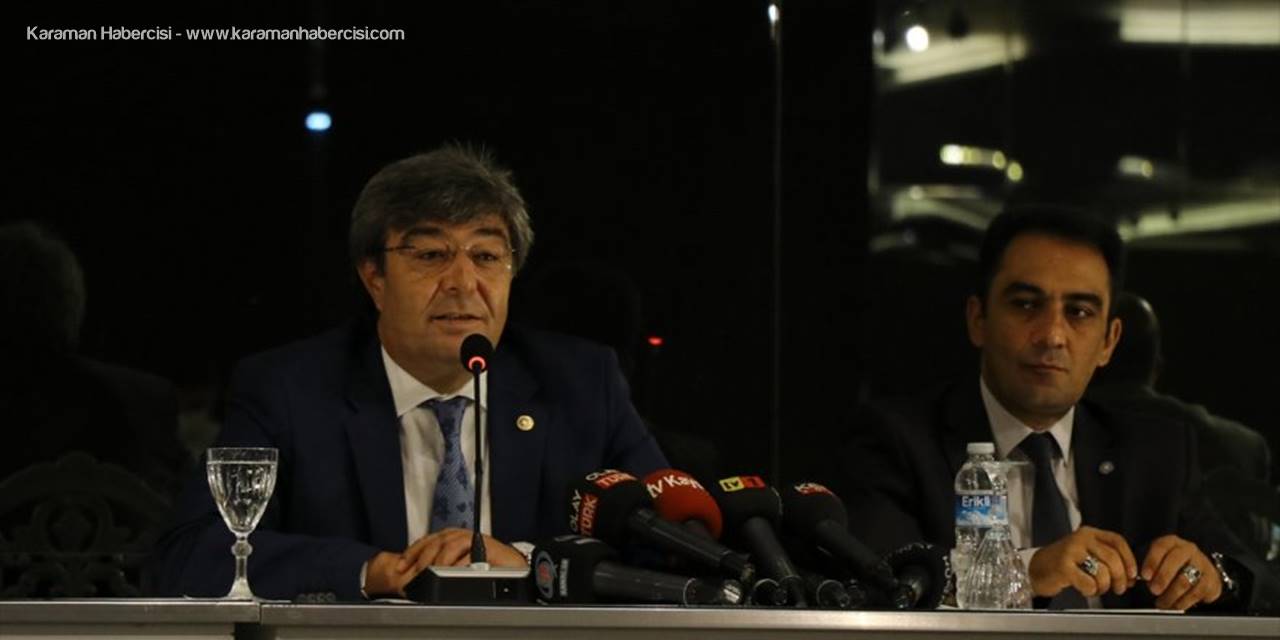 İyi Parti Kayseri Milletvekili Dursun Ataş, Gazetecilerle Bir Araya Geldi