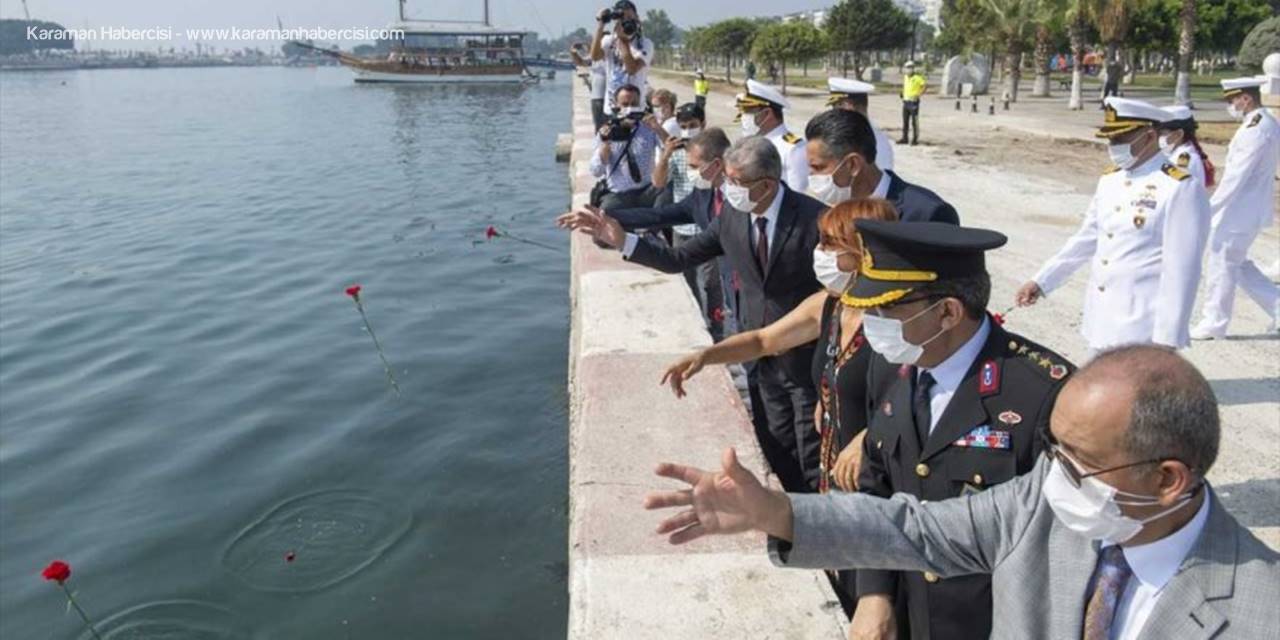 Ertuğrul Fırkateyni Şehitleri Mersin'de Anıldı