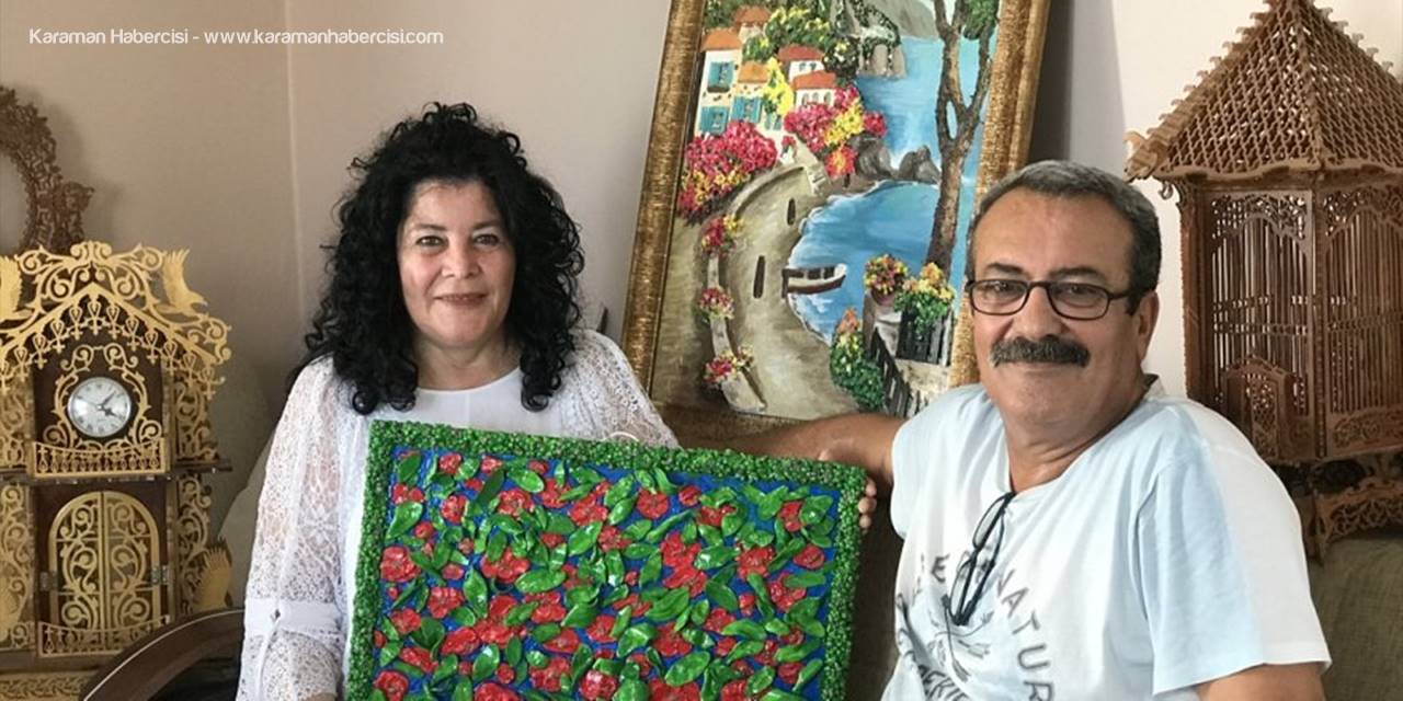 Emekli Öğretmen Çiftin Teraslarından Pazara Uzanan Eğlenceli Uğraşları