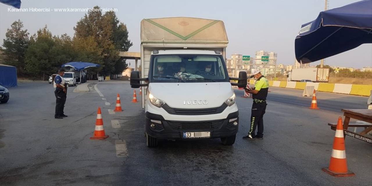 Mersin'de Asayiş Denetimlerinde Aranan 87 Kişi Yakalandı