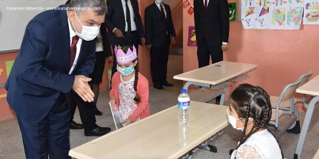 Karaman Valisi Işık Okulları Ziyaret Etti