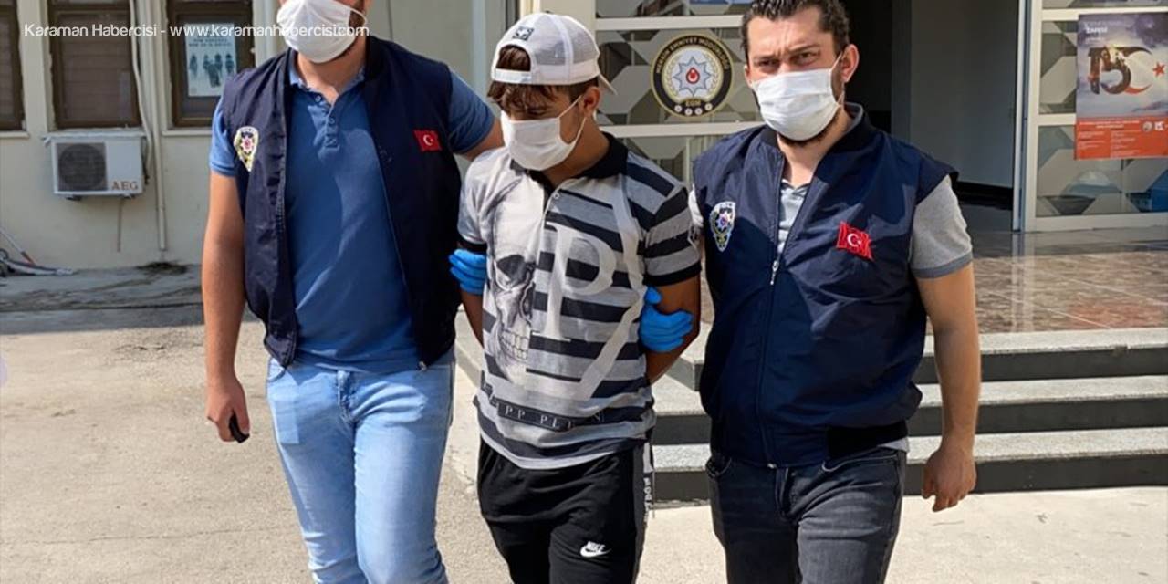 Mersin'de Kapkaç Zanlısını Güvenlik Kamerası Kaydı Yakalattı