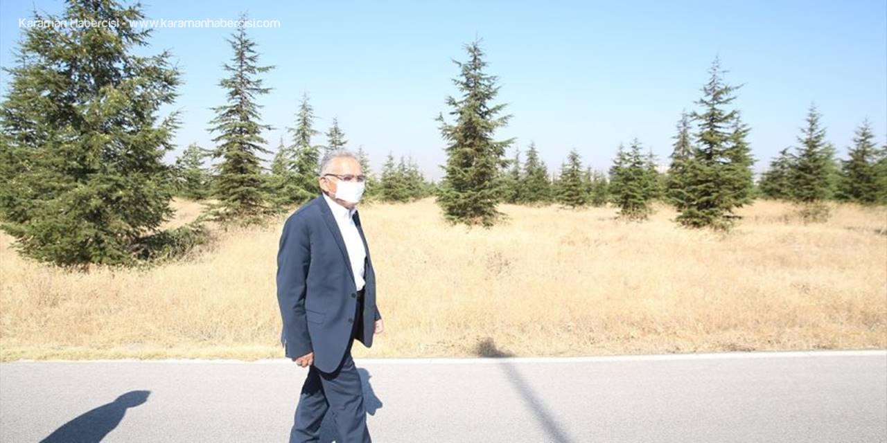 Kayseri'de Recep Tayyip Erdoğan Millet Bahçesi'nde Çalışmalar Başladı