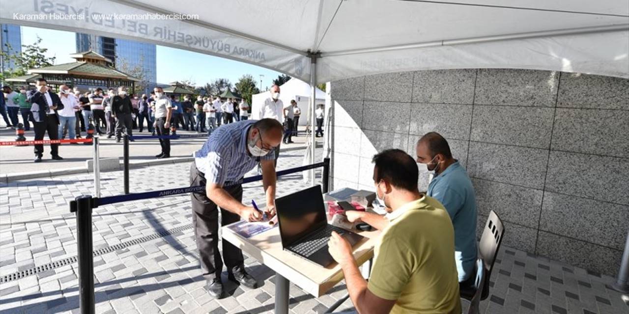 Başkentte Filyasyon Ekibinde Görev Yapan Taksici Esnafına Destek Ödemeleri Başladı