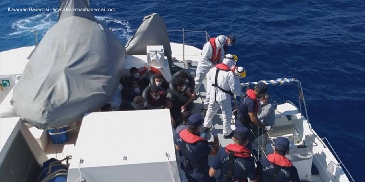 Mersin Açıklarında 11 Düzensiz Göçmen Yakalandı