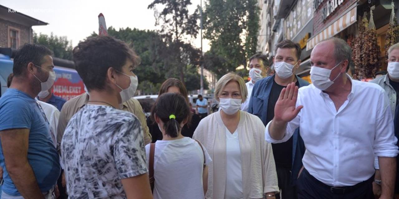 Eski Chp Milletvekili Muharrem İnce, Mersin'i Ziyaret Etti