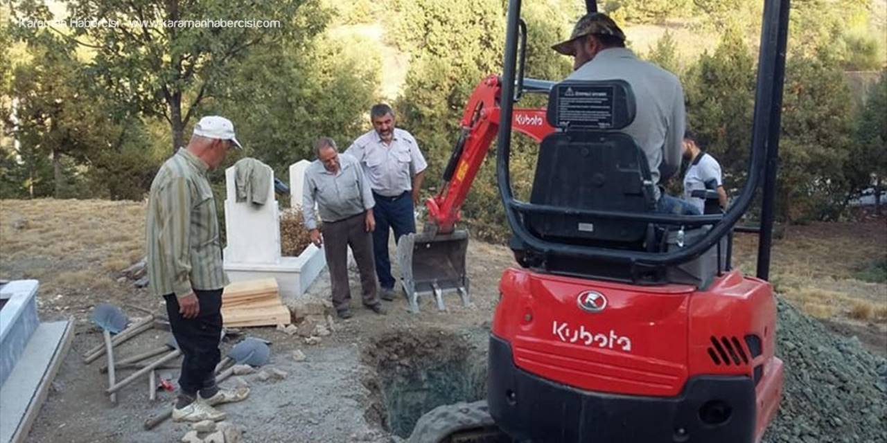 Huğlu Av Tüfekleri Kooperatifi'nden Yerleşim Merkezine İş Makinesi Desteği