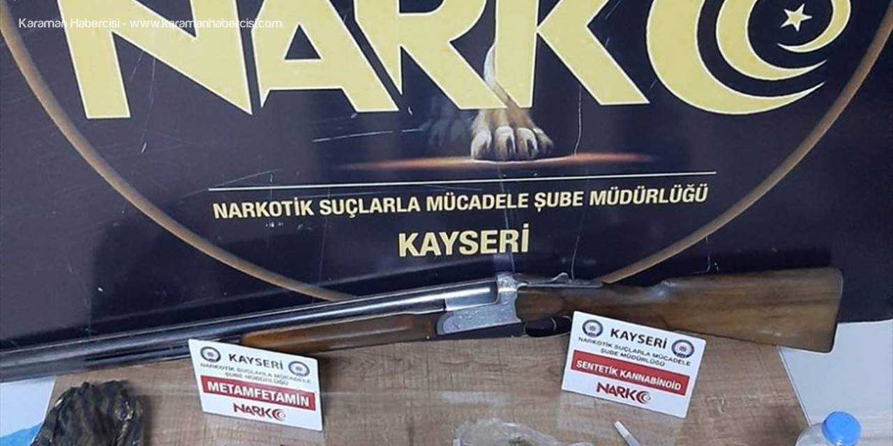 Kayseri'de Uyuşturucu Operasyonunda 3 Zanlı Yakalandı