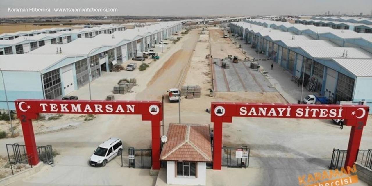 TEKMARSAN Sitesi içerisinde yol yapım ve kaldırım çalışmalarına başlandı