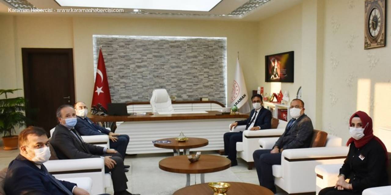 İl Müdürü Çalışkan'a Mevka Genel Sekreteri İhsan Bostancı'dan Ziyaret