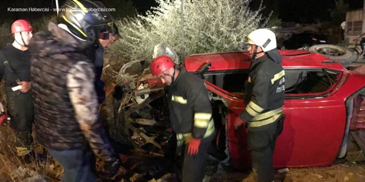 Konya'da İki Otomobil Çarpıştı: 9 Yaralı