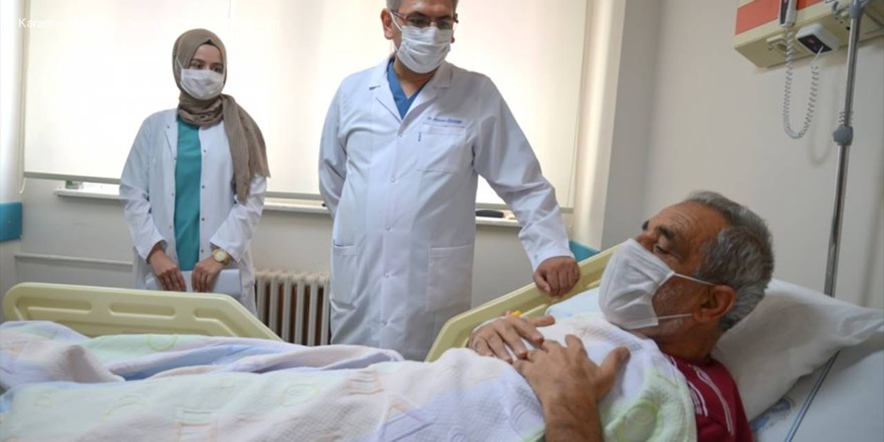 İnme Hastası Hava Ambulansıyla Getirildiği Konya'da Sağlığına Kavuştu