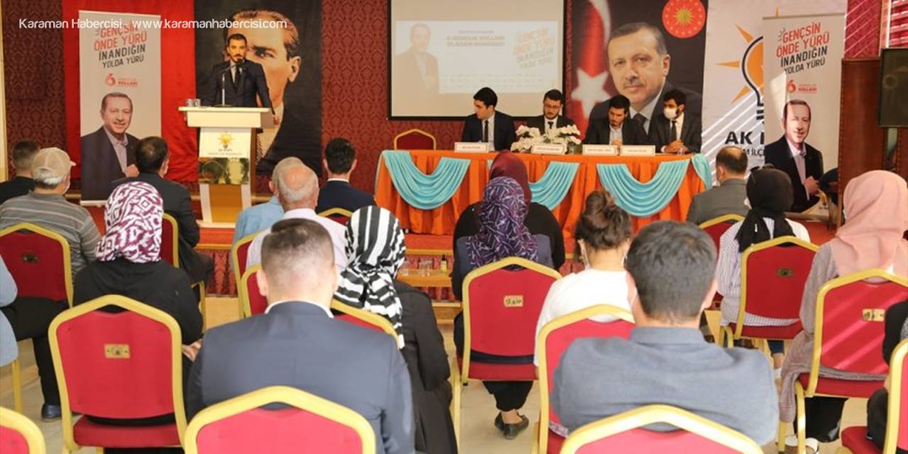 Ak Parti Hadim İlçe Gençlik Kollarının 6. Olağan Kongresi Yapıldı