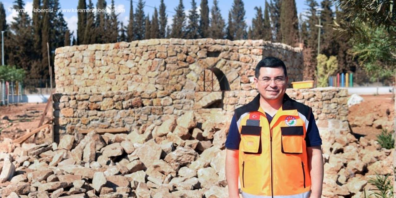 Antalya'da, Dokuma Park'a Zeytinli Sarnıcı'nın Birebir Örneği Yapıldı