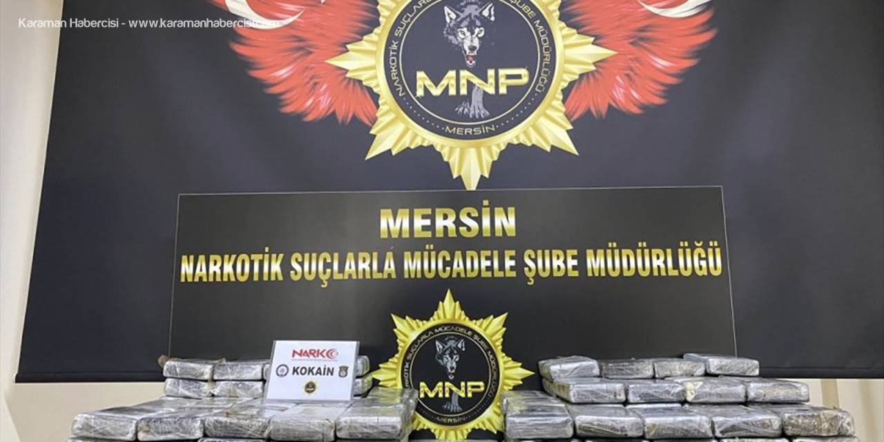 Mersin'de Kokainin Ele Geçirildi
