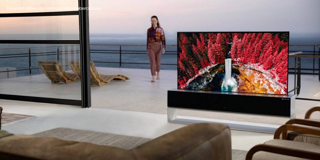 LG 'nin Kıvrılabilir Oled TV'si Pazara Sunuldu