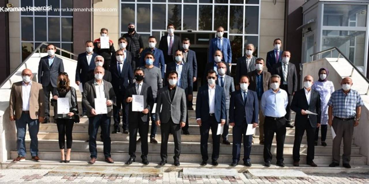Karaman'da 30 Okula Daha "Okulum Temiz" Belgesi Verildi