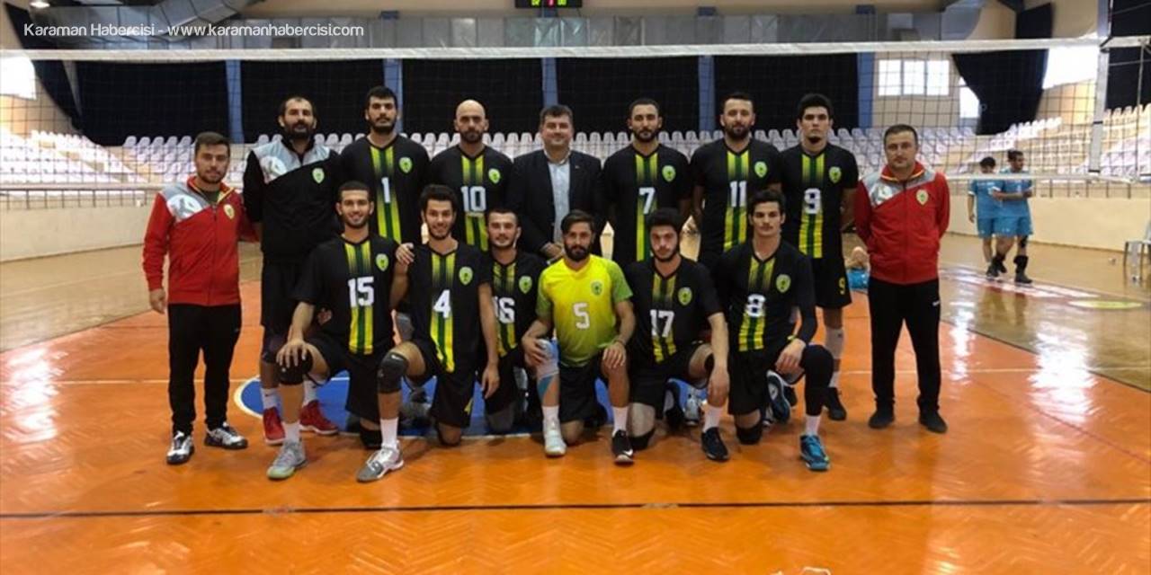Korkuteli Belediyespor Voleybol Takımı Galibiyetle Başladı