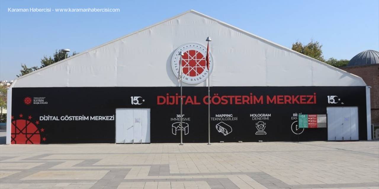 İletişim Başkanlığı Dijital Gösterim Merkezi'nde "29 Ekim Cumhuriyet Bayramı" Özel Gösterimi