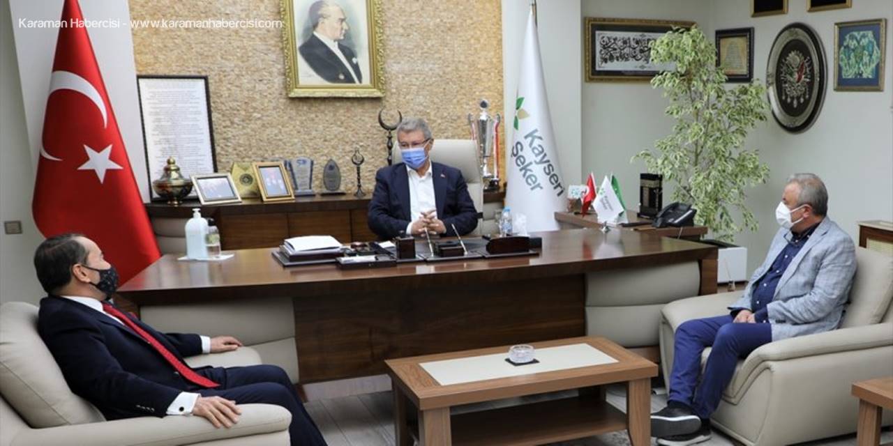 Kayseri Pancar Ekicileri Kooperatifi Başkanı Akay'a Ziyaret