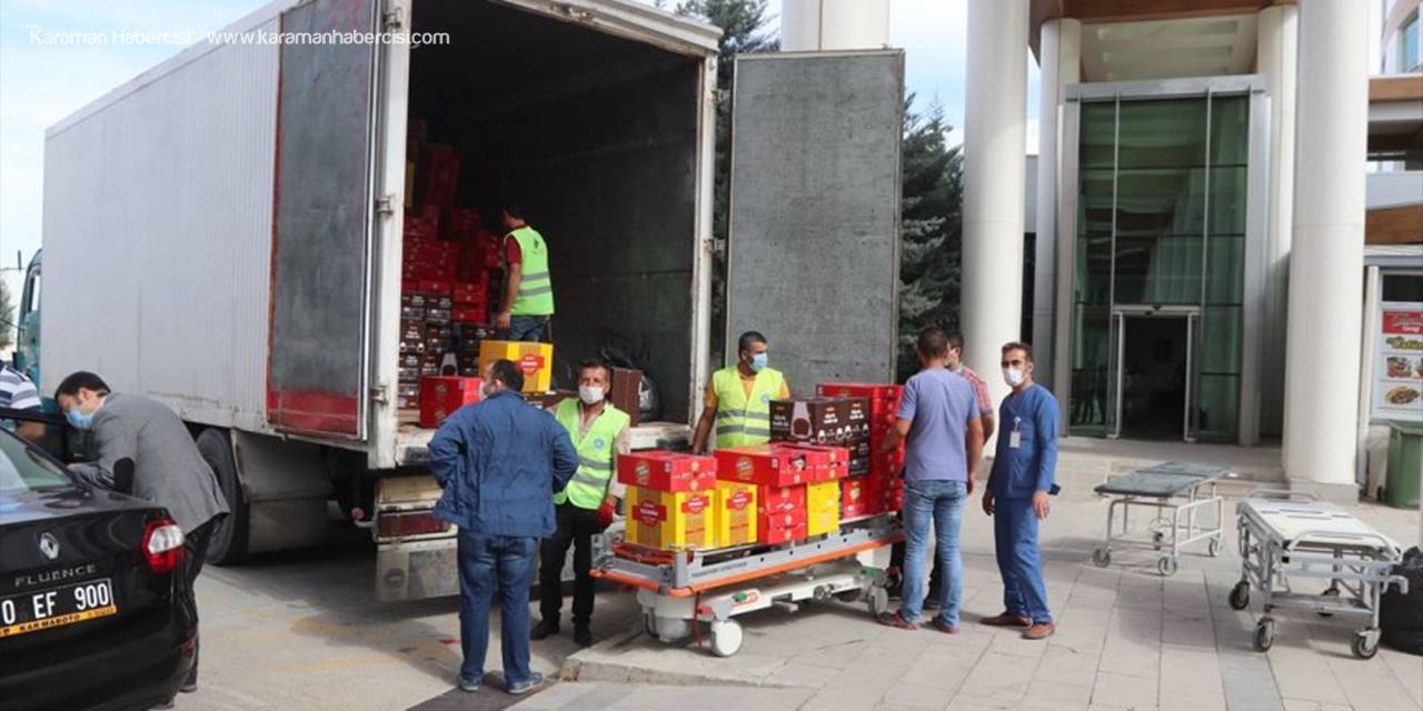 Karaman OSB Müdürlüğünden Sağlık Çalışanlarına Destek