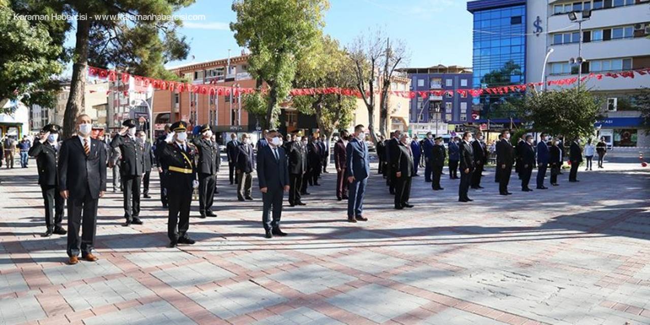 Karaman'da 29 Ekim Kutlaması Yapıldı