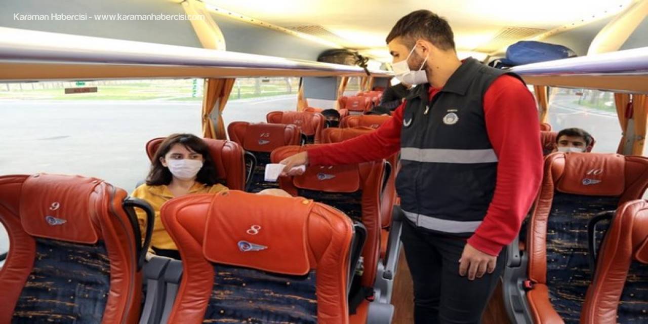 Şehirlerarası Otobüs Terminalinde HES Kodu Denetimi