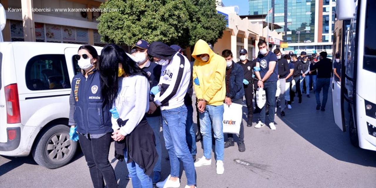 Mersin Merkezli 7 İldeki Sahte Bahis Kuponu Operasyonunda 14 Kişi Tutuklandı