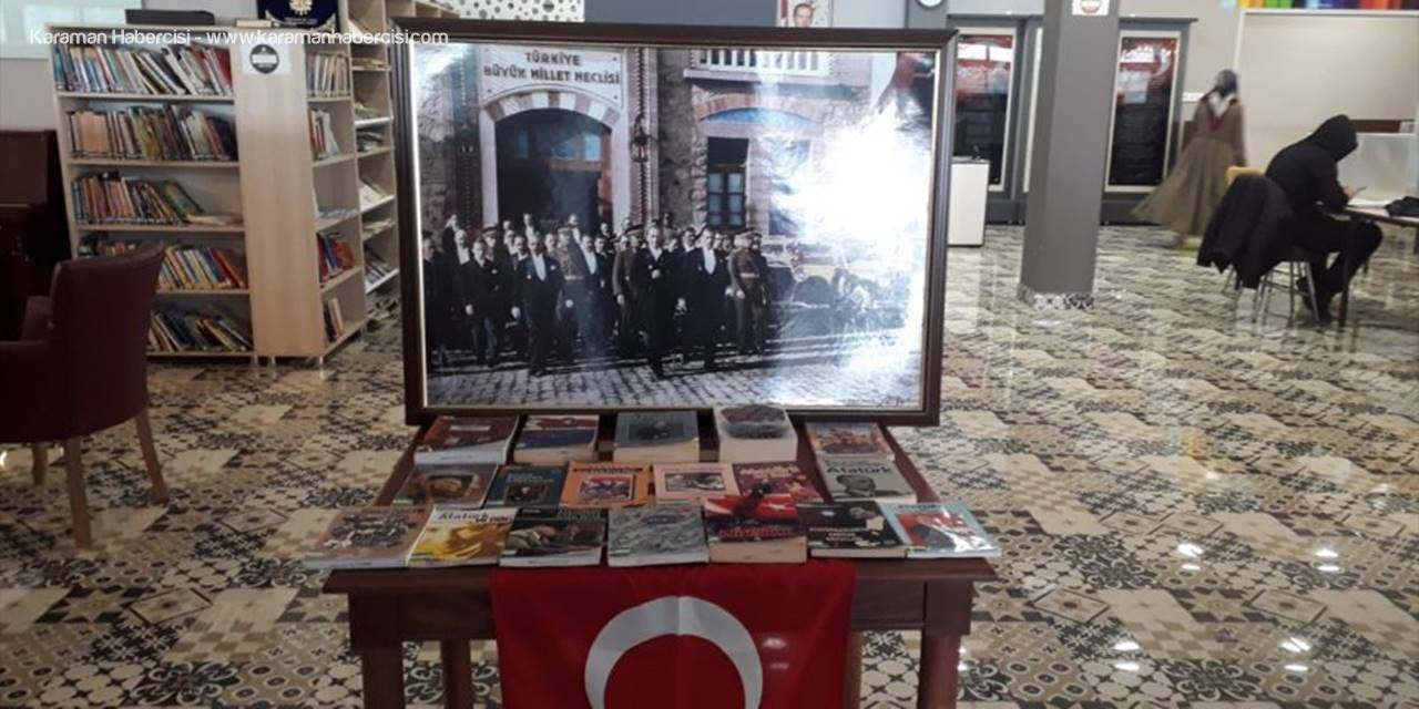 Atatürk Hakkındaki Kitaplar Başkent Kütüphanelerinde Okuyucuyla Buluşturuldu