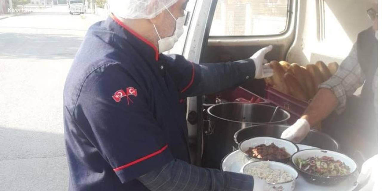 Karaman'da İhtiyaç Sahiplerine Sıcak Yemek Yardımı