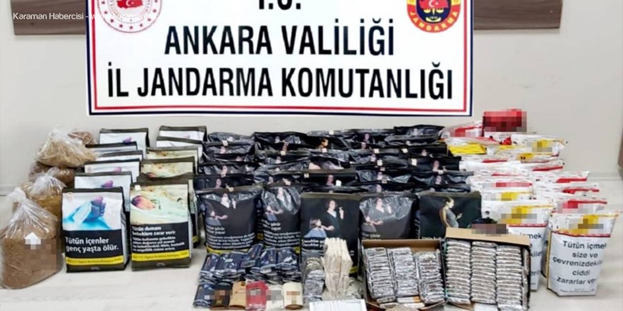 Başkentte Kaçak Tütün Ve Alkollü İçecek Denetimi