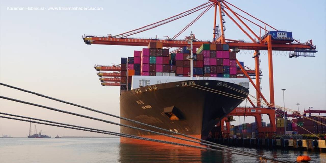 Mersin Uluslararası Limanı'ndan İş Hacmi Rekoru
